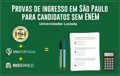 Provas de Ingresso das Universidades Lusíada realizadas no Brasil
