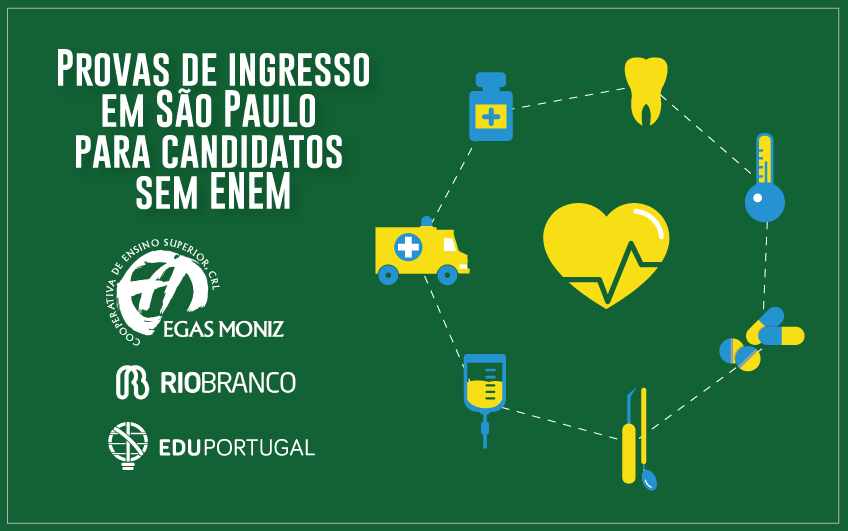 Provas de Ingresso para a Egas Moniz realizadas no Brasil